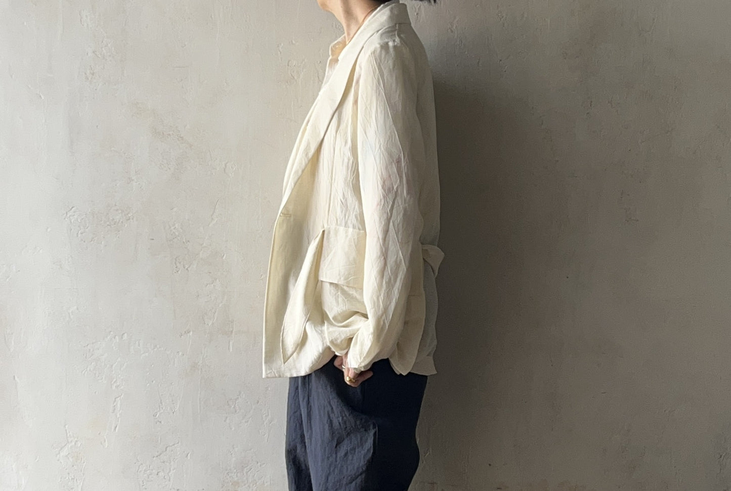 AS YET UNNAMED. - tailored shirts jacket