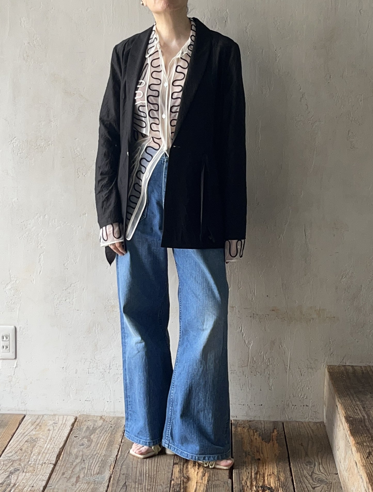 AS YET UNNAMED. - tailored shirts jacket