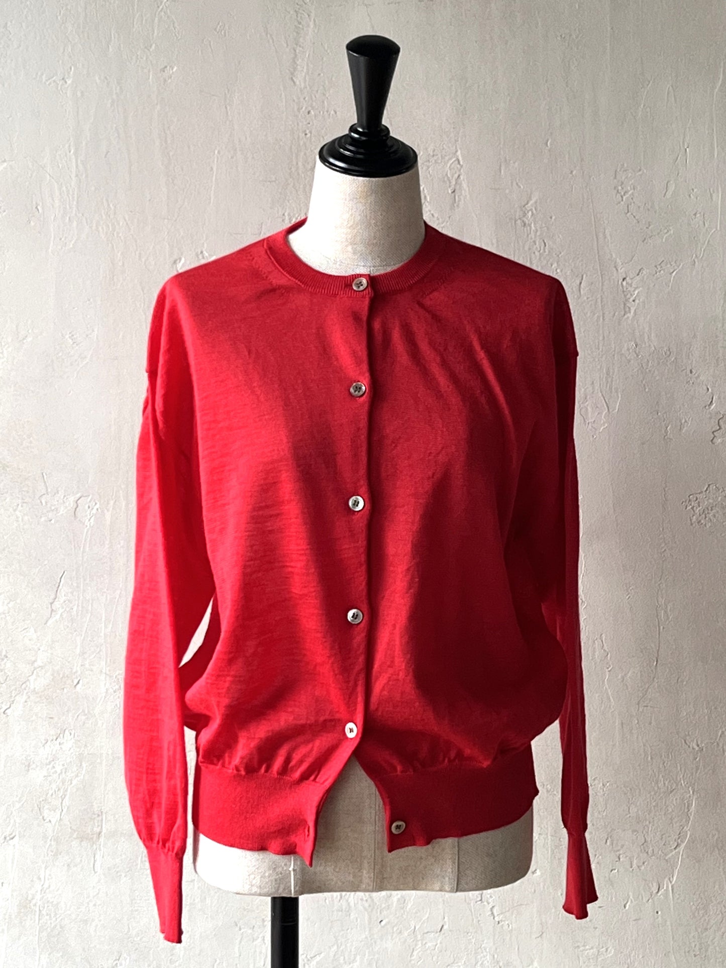 BATONER - CHOMA CREW NECK CARDIGAN