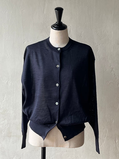 BATONER - CHOMA CREW NECK CARDIGAN