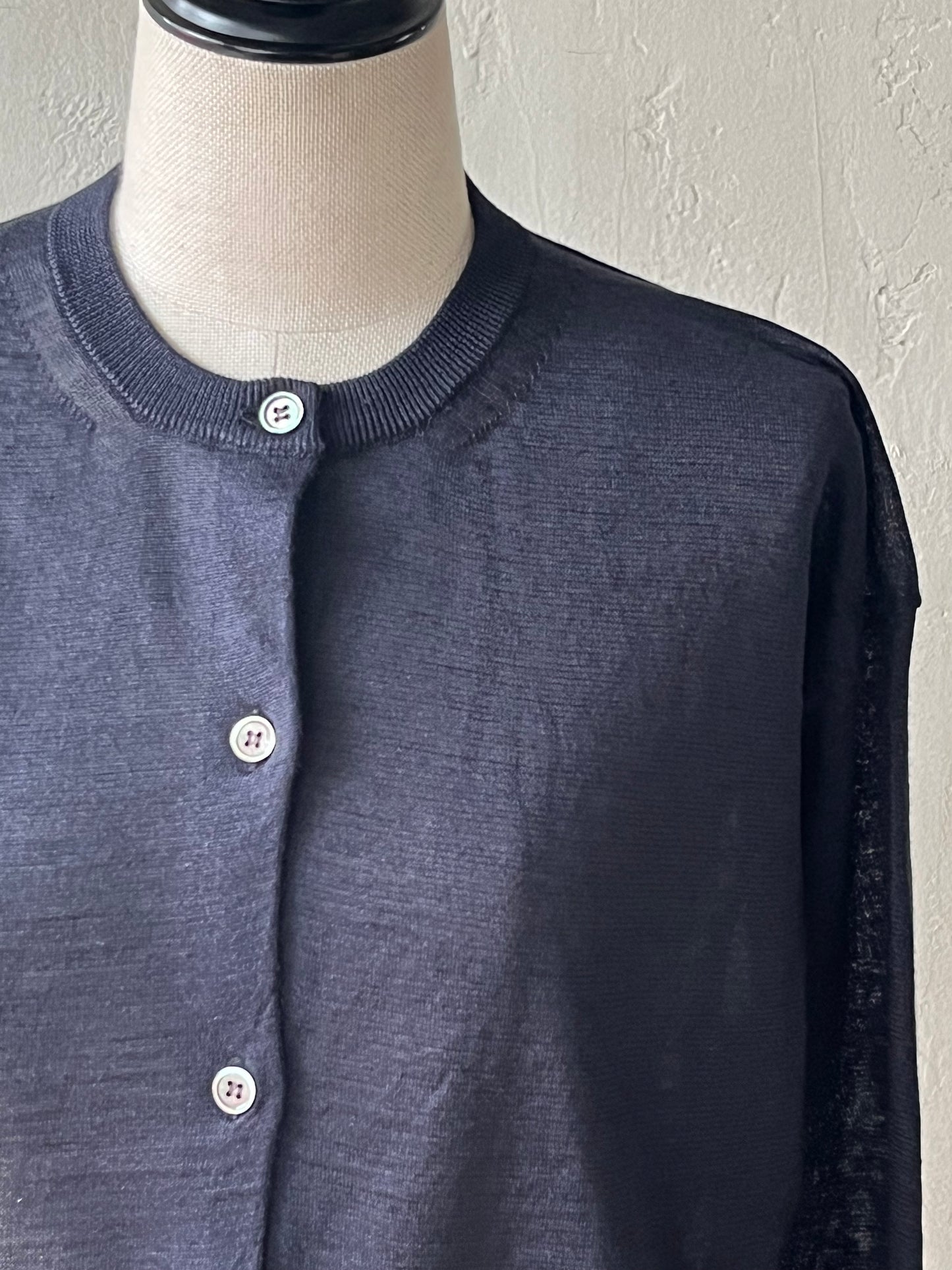BATONER - CHOMA CREW NECK CARDIGAN