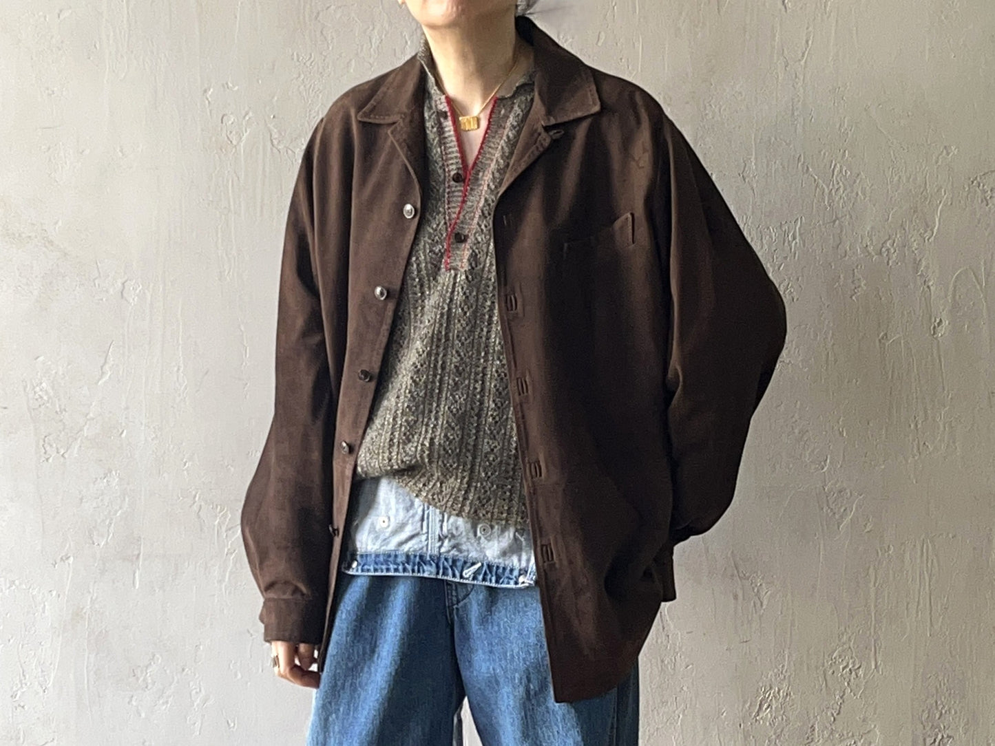 MAATEE&SONS - Mohair Cashmere 透かし編み