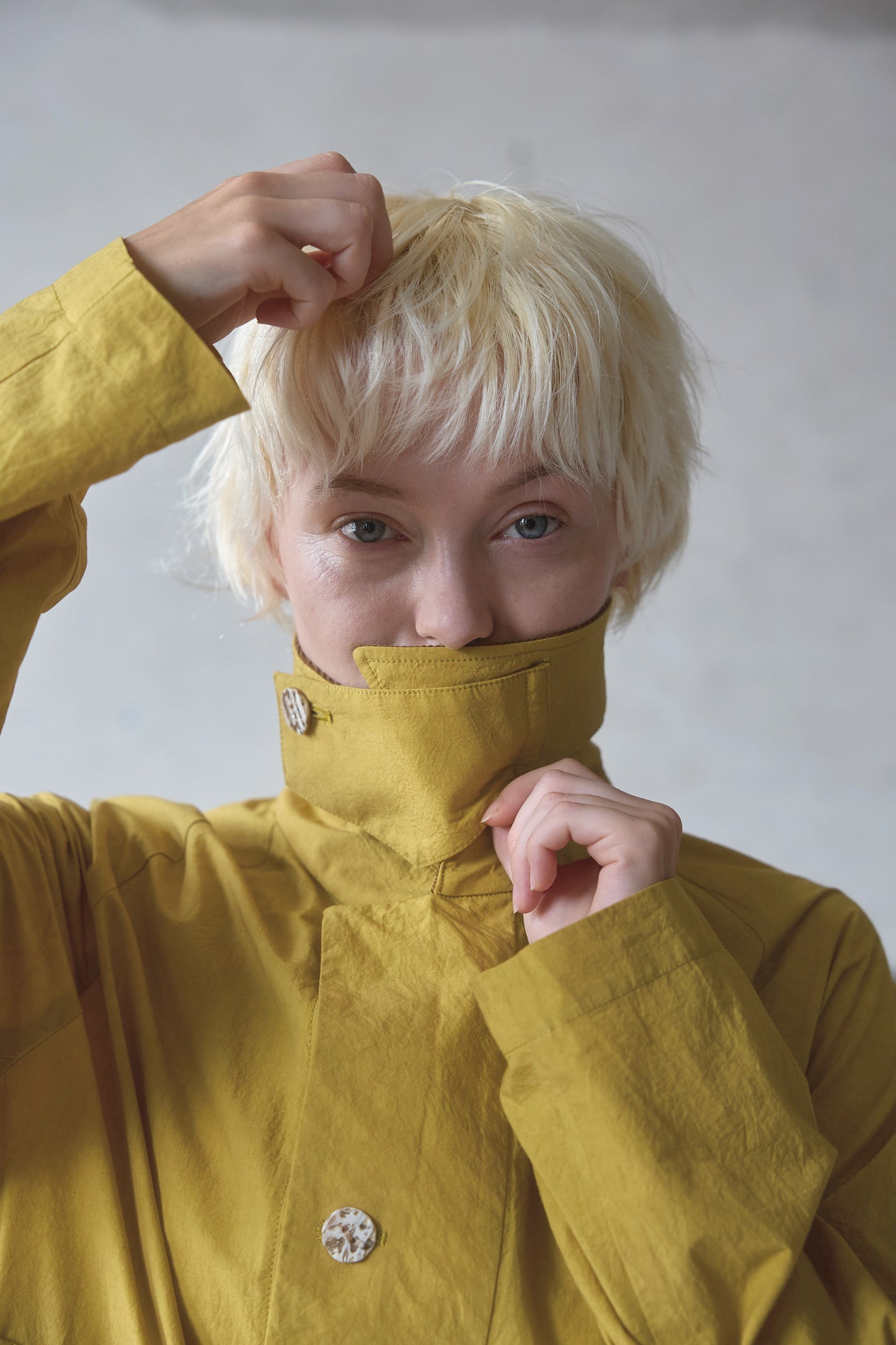 AS YET UNNAMED. - studio work coat