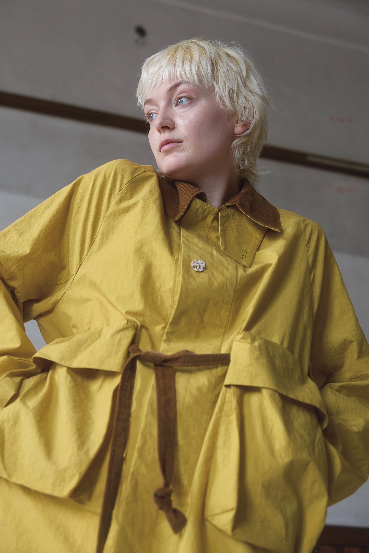 AS YET UNNAMED. - studio work coat